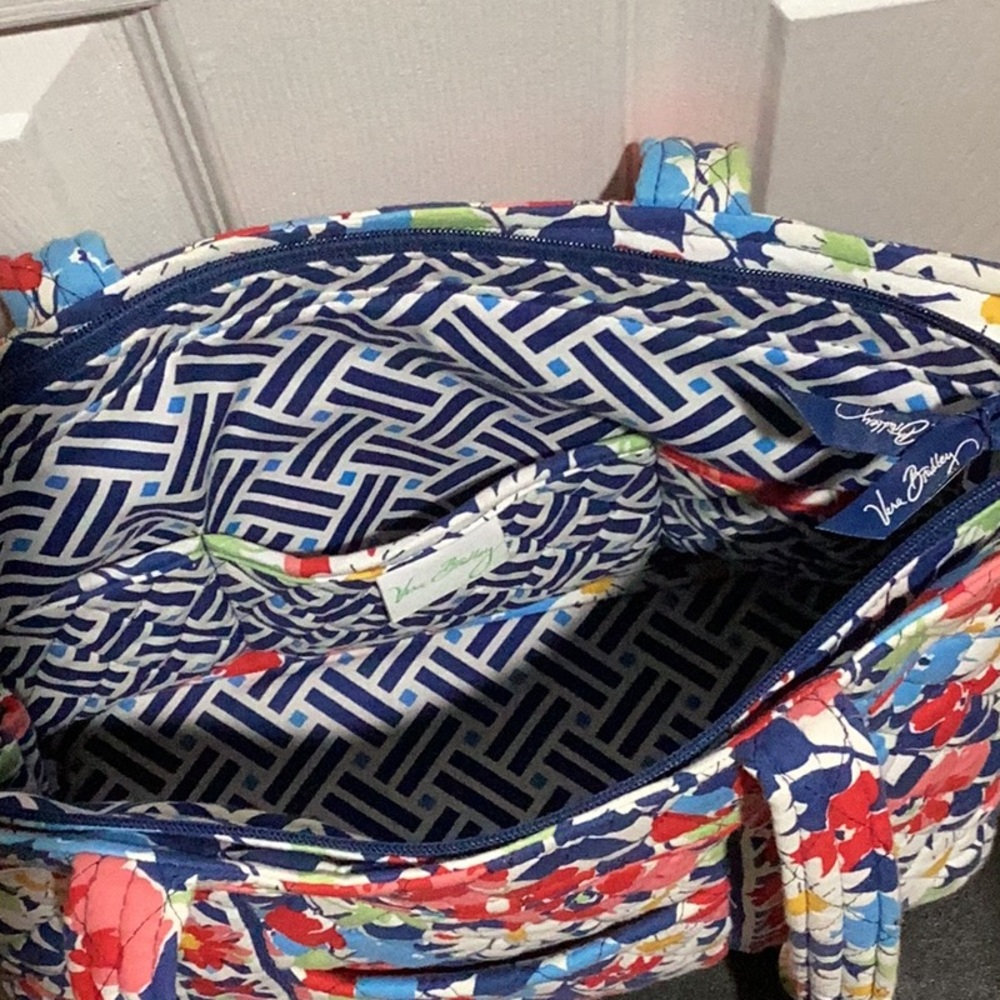 ⭐️ Vera Bradley Floral Tote - see description - Picture 2 of 7